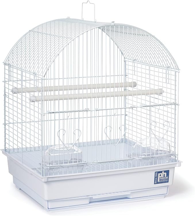 Prevue Pet Products Parakeet Starter Cage Kit with Toys, Perches, Cups, Removable Grill and Pullout Tray by Prevue+Pet+Products