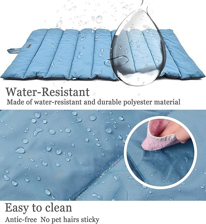 CHEERHUNTING Outdoor Dog Bed, Waterproof, Washable, Large Size, Durable, Water Resistant, Portable and Camping Travel Pet Mat 51X35 - Image 5