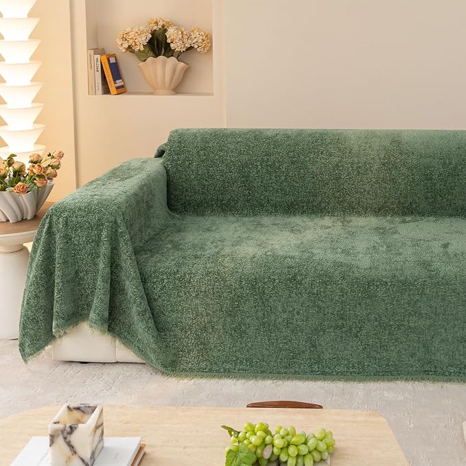 Couch Protector for Dogs,71"x134" Washable Sofa Cover, Green | sectional couch covers,couch cushion covers,sofa covers washable,pet couch cover,couch pads for sofa,waterproof couch covers - Image 7