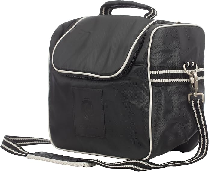 Equinavia Darby Zip Top Equestrian Horse Grooming Bag with Shoulder Strap | 6.5" x 11" x 13" by Equinavia