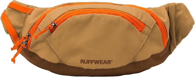 Ruffwear, Home Trail Hip Pack, Dog Walking Fanny Pack, Brown Bear | Crossbody with Adjustable Belt, Treat Pouch, Poop Bag Holder, Phone Pocket, Hands-Free for Training, Hiking, Running, Travel by RuffwearInc