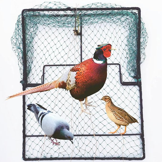 Pigeon Bird Trap Quail Sparrow Spring Starling Catching Net Traps for Trapping by Unknown