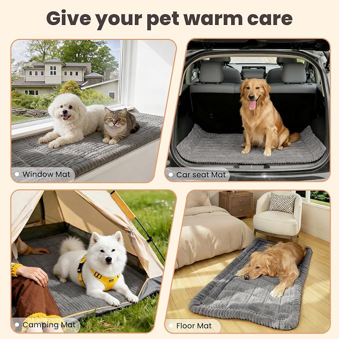 Couch Cover for Dogs Washable, Non-Slip Pet Couch Covers for Sofa, Fuzzy Dog Couch Cover Blanket, Thick, Soft, Plush Couch Cushion Covers for Sofa Protector (Dark Gray, 27.6" x 59"/70 x 150cm) - Image 5