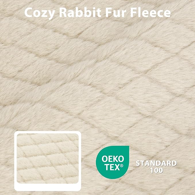 JOEJOY Orthopedic Dog Bed for Small Dogs, Washable Dog Crate Bed Small Sized with Removable Cover, Egg Memory Foam Pet Beds, Beige, 23"x17" - Image 4