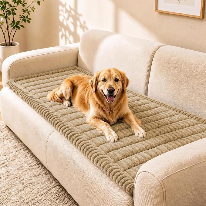 Couch Cover for Dogs, Sofa Cushion Cover, Pet Furniture Protector, Washable | Washable, Non Slip, Soft, Stretch Furniture Protector, Scratch Resistant, Pet Sofa Cushion Cover by BIETYONE