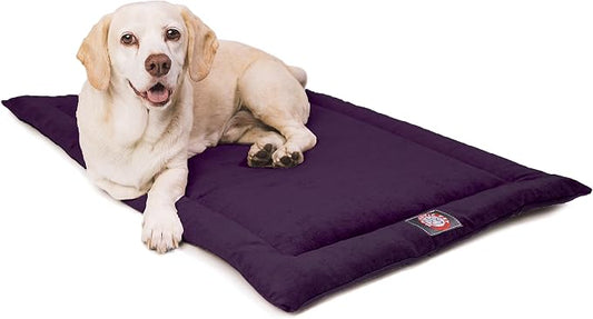 Majestic Pet 720570929883 Villa Crate Dog Bed Mat, Aubergine Purple, 42" by MajesticPet