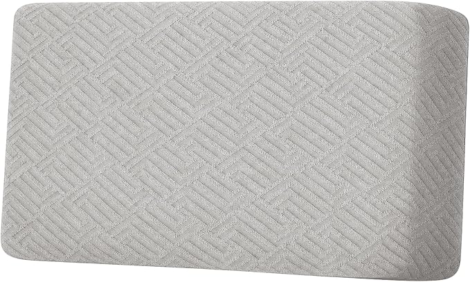 XINEAGE Couch Cushion Covers,Loveseat Sofa Seat Slipcovers for Pets,Non Slip Sofa Seat Cover Washable,Sofa Slipcovers with Elastic Bottom(1 Piece Sofa Cushion Cover,Sliver Grey) by XINEAGE