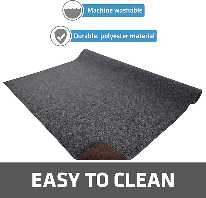 Drymate Premium Reversible Cargo Liner Mat (Brown/Charcoal), (60” x 84”), Seat Cover/Trunk Liner - Absorbent/Waterproof/Durable - Vehicle Protection Mat for SUVs, Trucks, Vans, Cars, Dogs (USA Made) - Image 5