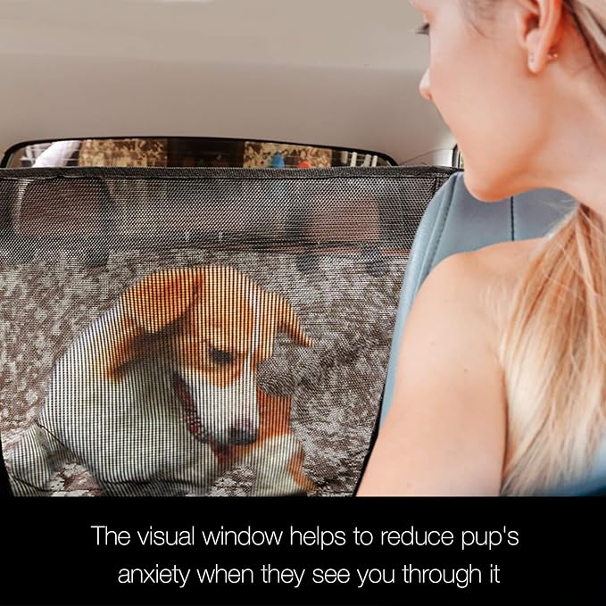 Truck Seat Cover for Dogs Waterproof 900D Soft Back Seat Cover for Crew Cab Protects Vehicle from Dog Hair, Scratches, Dirt Durable Rear Seat Cover for Pickup Truck F150 F250 Ram GMC 1500 2500 - Image 3