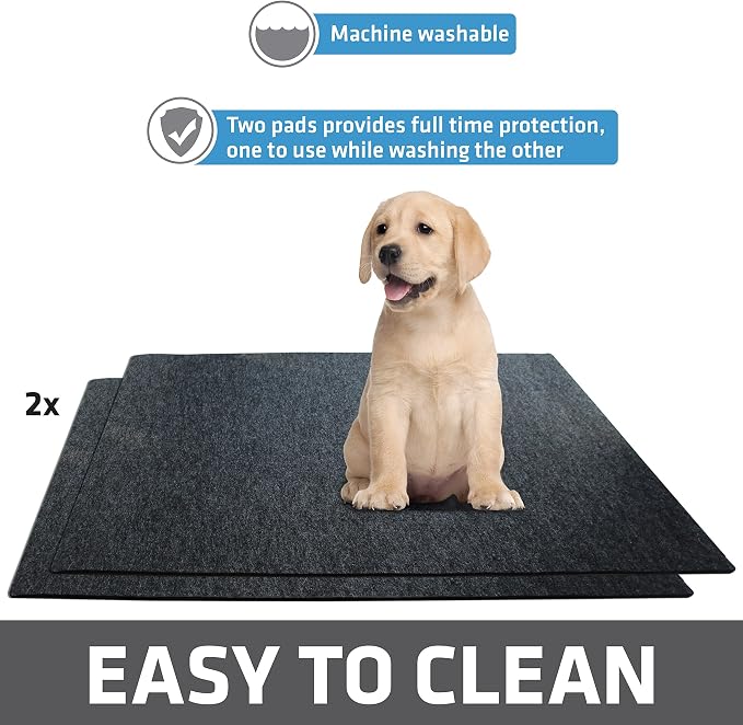 Drymate 12-Pack Washable Pee Pads for Dogs (29x36), Waterproof, Absorbent, Slip-Resistant, Reusable Pet Training Potty Puppy Mats, Housebreaking, Incontinence Bed Pads, Crate, Kennel (USA Made) - Image 4