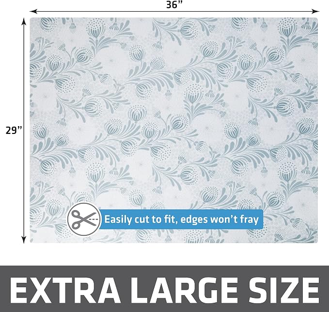 Drymate Cat Litter Box Mat, Litter Trapping Mat, Light Blue, 29x36 XL | Waterproof, Urine-Proof, Absorbent, Machine Washable, Soft on Paws, Contains Mess, Protects Floors, Kitten Supplies, USA Made - Image 6