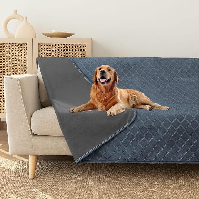 fuguitex Waterproof Dog Blanket Bed Cover Dog Crystal Velvet Moroccan Fuzzy Cozy Plush Pet Blanket Throw Blanket for Couch Sofa - Image 6