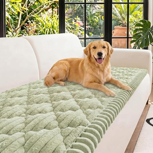 NILUOH Couch Cover for Dogs Washable, Non Slip Furniture Protector for Pet | Suitable for Leather & Fabric Couch, Prevents Pet Hair, Scratches & Stains, Pet Friendly, 27.6"x70.9" by NILUOH