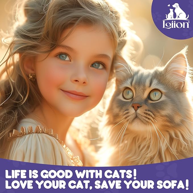 Loiion Cat Scratch Proof Furniture Protector Waterproof Sofa Cover 150"x71" | Pet-Friendly Couch Protector, Anti-Scratch & Anti-Slip Sofa Cover For Cats Dogs Kids, Machine Washable - Image 7