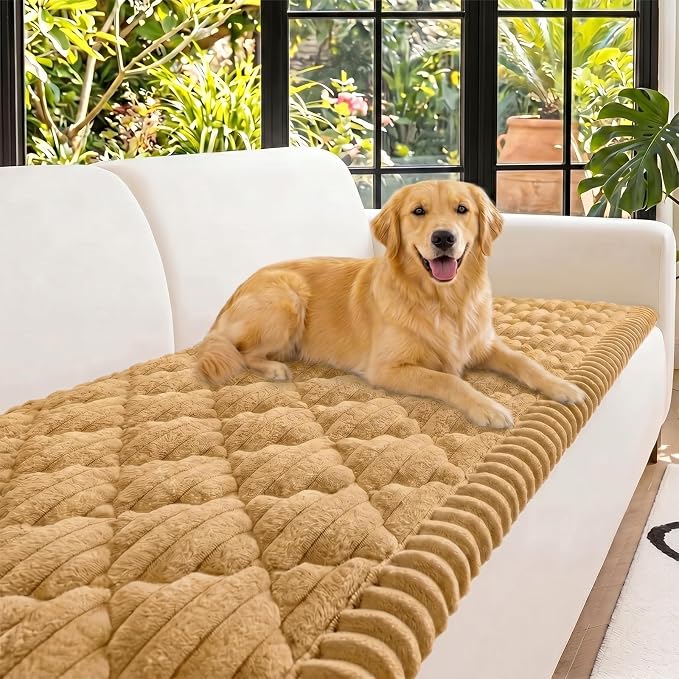 NILUOH Couch Cover for Dogs Washable, Non Slip Furniture Protector for Pet | Suitable for Leather & Fabric Couch, Prevents Pet Hair, Scratches & Stains, Pet Friendly, 27.6"x70.9" by NILUOH