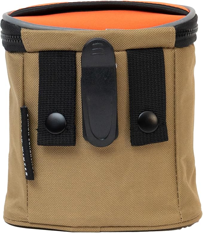 Quickdraw Treat Pouch – Compact Dog Training Bag with Reflective Trim, Built-in Poop Bag Dispenser, and Adjustable Waist Belt – Ideal for Walks, Hikes, and Training Sessions (Orange) - Image 6