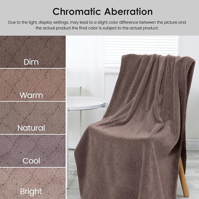 JML Microfiber Bath Towels, 2 Pack, 30 in x 60 in, Chocolate | Hanging Loop, Super Soft, Absorbent, Lint Free, Fade Resistant, Lightweight, Quick Dry, Use for SPA , Sauna, Salon Hair Wrap - Image 9