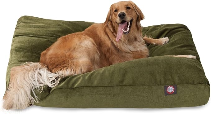 Majestic Pet Villa Rectangle Dog Bed Washable – Non Slip Comfy Pet Bed – Crate Bed with Removable Washable Cover – Kennel Bed for Sleeping, Polyester Fiber, Large, Marine - Image 11