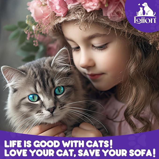Loiion Cat Scratch Proof Furniture Protector Waterproof Sofa Cover 150"x91" | Pet-Friendly Couch Protector, Anti-Scratch & Anti-Slip Sofa Cover For Cats Dogs Kids, Machine Washable - Image 8
