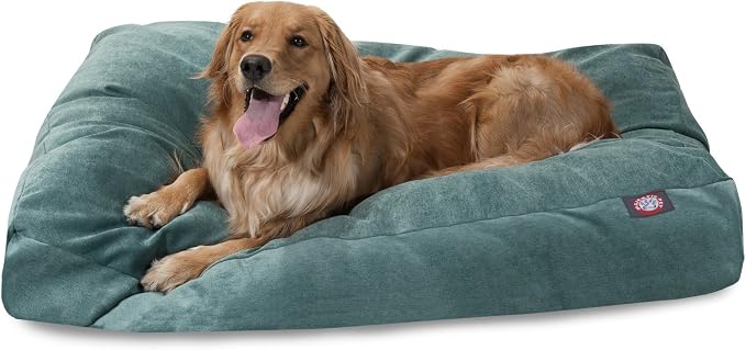 Majestic Pet Villa Rectangle Dog Bed Washable – Non Slip Comfy Pet Bed – Crate Bed with Removable Washable Cover – Kennel Bed for Sleeping, Polyester Fiber, Large, Marine - Image 6