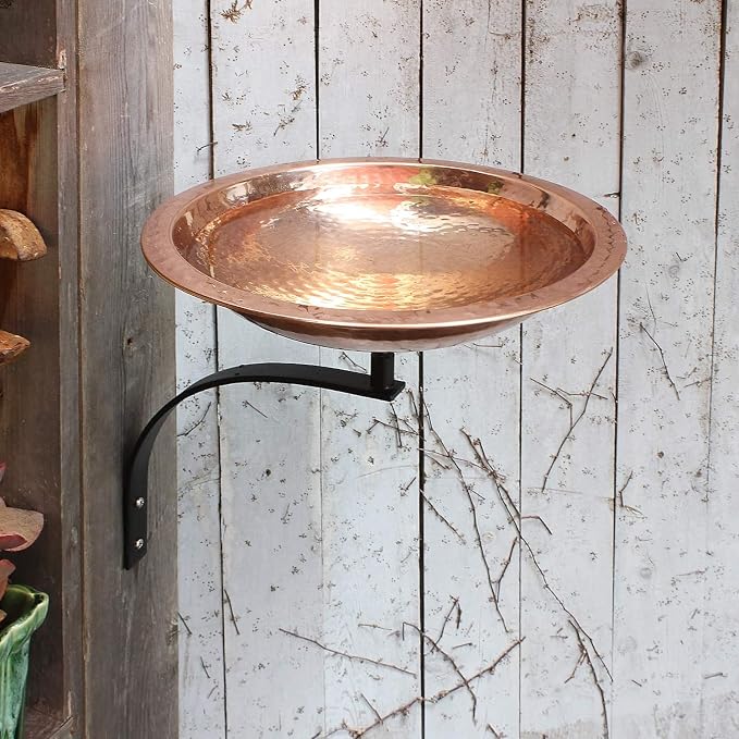 Achla Designs Burnt Copper Birdbath Bowl - Image 7