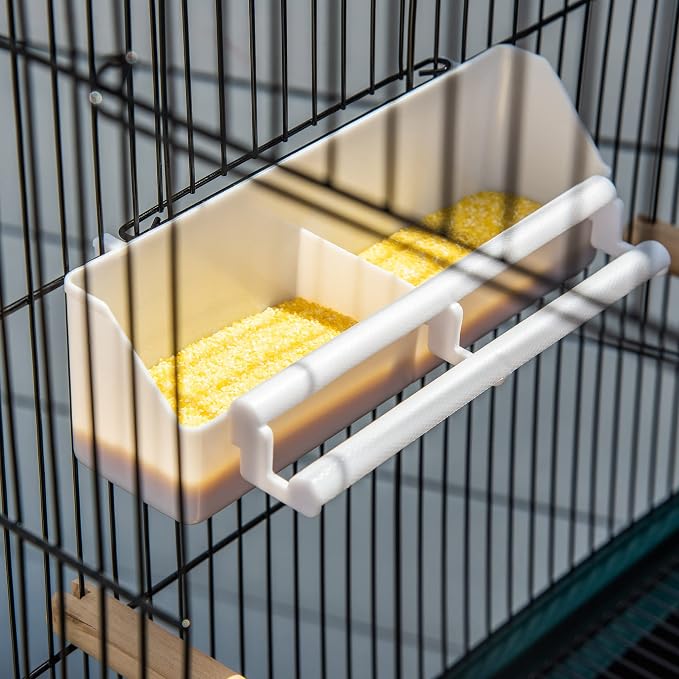 PawHut Large Bird Cage with 1.7 ft. Width for Wingspan, Bird Aviary Indoor with Multi-Door Design, Fit for a Canary, Finch, Conure, 55", Green | Bird Aviary Indoor, Multi-Door Design, Fit for a Canary, Finch, Conure - Image 8