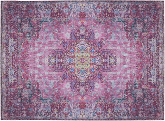 Lovewag Cat Litter Mat, Litter Box Mat, Mystic Fuchsia, 36x48, 2 Pack | Washable litter mat cover, kitty litter mat & cat mat for litter box, litter trapping mat, prevents tracking, multi-cat - Image 3