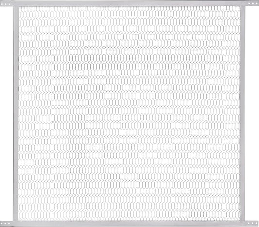 Guardian Steel Pet Grille Screen Door Protector for Dogs Pets Cats Scratch Protector Replacement (Grey, 30 inch) Screen Door Guard Pet Proof Rv Screen Door Grill Guards by GuardianBuilt