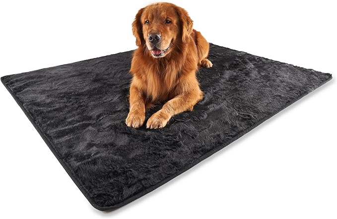 PAW BRANDS PupProtector Waterproof Throw Blanket, Midnight Black, 80x62 | Waterproof, machine washable — protects couches, beds & car seats by PAWBRANDS