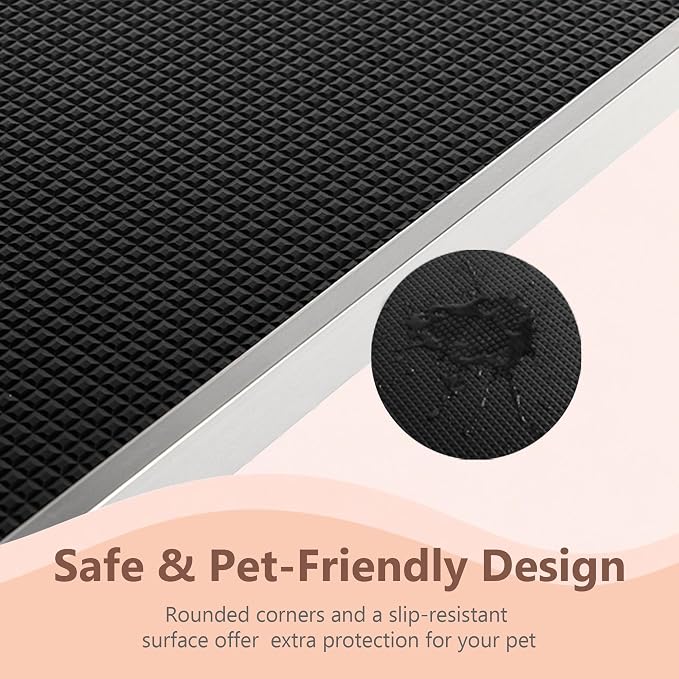 Yaheetech Professional 36-inch Foldable Pet Grooming Table with Arm & Noose & Mesh Tray, Maximum Capacity Up to 220lbs - Image 7