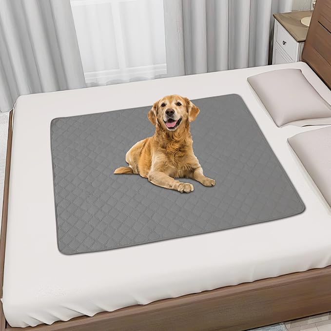 Easy-Going 100% Waterproof Dog Bed Cover, Non-Slip Pet Blanket for Furniture, Washable Couch Cover, Repleasement Sofa Cover (30X70 in, Grey) - Image 3