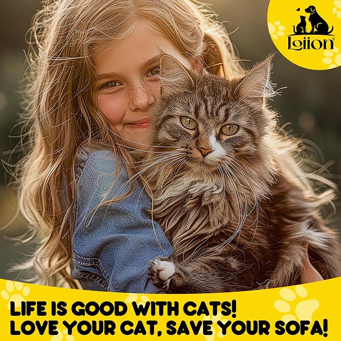 Loiion Cat Scratch Proof Furniture Protector Waterproof Sofa Cover 150"x71" | Pet-Friendly Couch Protector, Anti-Scratch & Anti-Slip Sofa Cover For Cats Dogs Kids, Machine Washable - Image 8