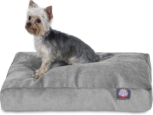 Vintage Villa Collection Medium Rectangle Pet Dog Bed by MajesticPet