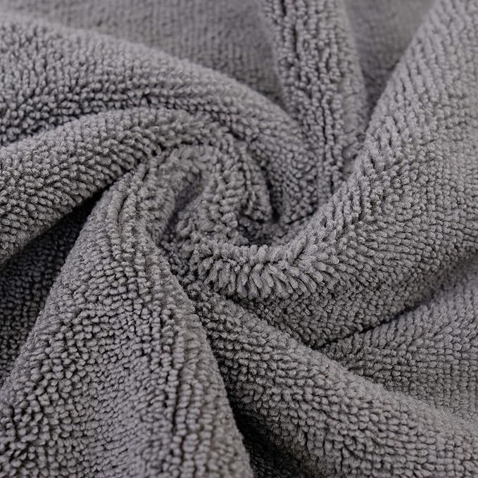 POLYTE 300 GSM Multipurpose Microfiber Cleaning Towel, 16x16 in, 36 Pack | Lint Free, Quick Dry - Image 3