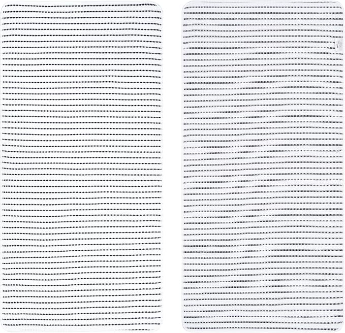 POLYTE 430 GSM Microfiber Oversize Quick Dry Lint Free Bath Towel, 60 x 30 in, 4 Pack (Waffle Weave) - Image 2