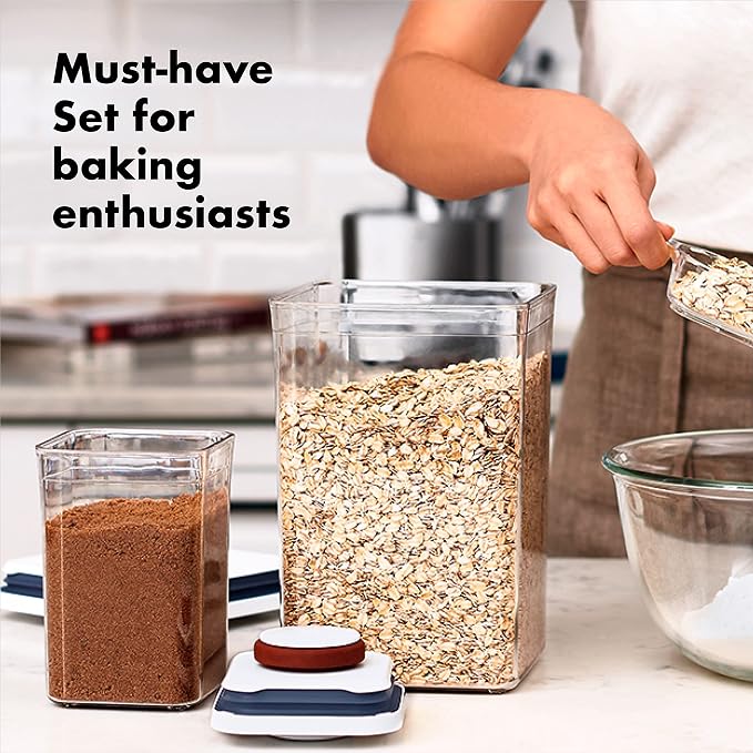 OXO Good Grips 8-Piece Baking Essentials POP Storage Container Set - Image 3