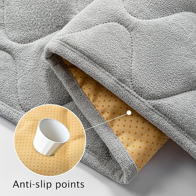 PuTian Waterproof Couch Cover for Dogs, Slip Straps, 36"X75", Light Gray | Washable Sofa Cover，Pet Friendly Couch Protector & Dog Mat, Waterproof Furniture Guard for Sofas, Loveseats & Sectionals - Image 4