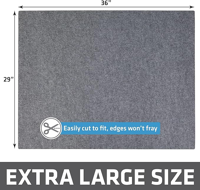 Drymate Cat Litter Box Mat, Litter Trapping Mat, Light Grey, 29x36 XL | Waterproof, Urine-Proof, Absorbent, Machine Washable, Soft on Paws, Contains Mess, Protects Floors, Kitten Supplies, USA Made - Image 6
