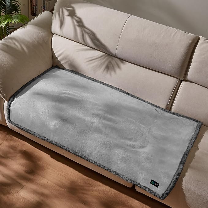 Kritter Planet Waterproof Reversible Pet Blanket for Small Dogs | 30 x 50 Inch, Washable Pet Protector for Sofa, Couch, Crates and Car Seats, Guards Against Fur, Dirt and Everyday Spills by KritterPlanet