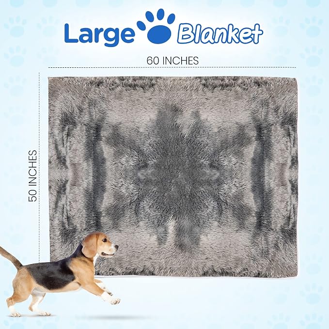PAW BRANDS PupProtector Waterproof Throw Blanket, Dark Grey, 60x50 | Waterproof, machine washable — protects couches, beds & car seats - Image 5