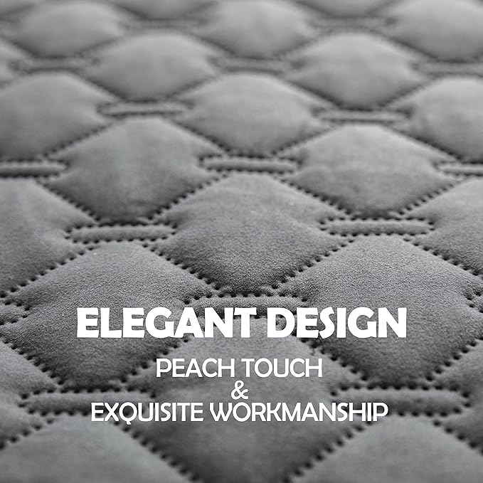 gogobunny 3X Stronger Waterproof Pet Blanket, Scratch Proof Furniture Protector for Dogs Cats, Reversible Cover 30x70 Inch, Dark Grey/Light Grey - Image 6