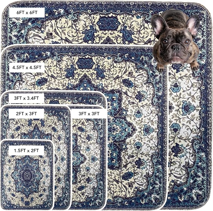 PUPIBOO Washable Pee Pads for Dogs and Cats - Super Absorbent Reusable Puppy Training Pads - 100% Waterproof, Leak-Proof & Non-Slip Whelping Pads for Pet Housebreaking - Image 3