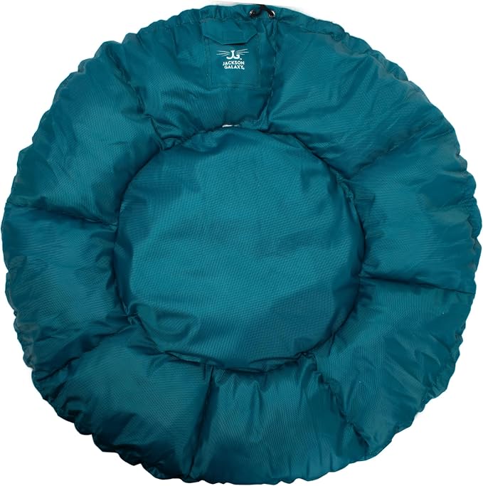 Jackson Galaxy Convertible Clamshell Cat Bed - Reversible and Fluffy, Scent Soaker - Image 7