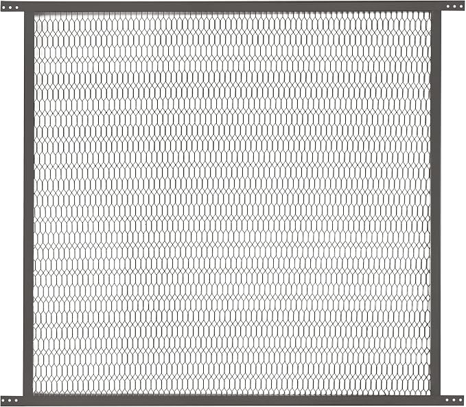 Guardian Steel Pet Grille Screen Door Protector for Dogs Pets Cats Scratch Protector Replacement (Bronze, 30 inch) Screen Door Guard Pet Proof Rv Screen Door Grill Guards by GuardianBuilt