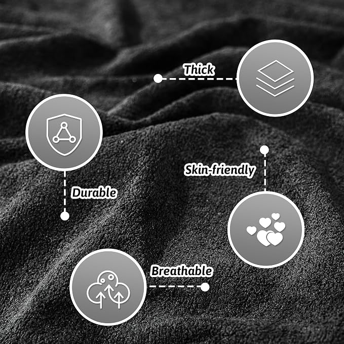 MEETSKY Sectional Couch Cover for 3 Cushion Sofa Washable, Cat Scratch Proof Sofa Covers, Furniture Protector Oversized L Shape Big Sofa Slipcovers for Dogs, 91" x 150", Black - Image 4