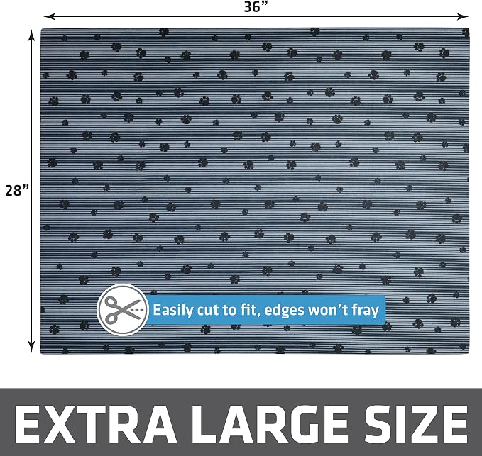 Drymate Cat Litter Box Mat Litter Trapping Mat Dark Grey, 28x36 XL, 2-Pack | Waterproof, Urine-Proof, Absorbent, Machine Washable, Soft on Paws, Contains Mess, Protects Floors, Kitten Supplies, USA Made - Image 6