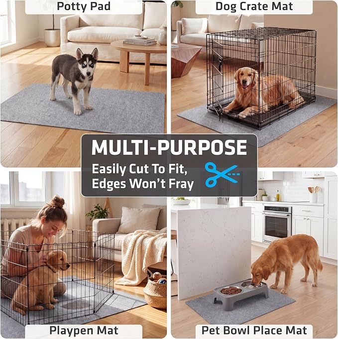 Drymate 2-Pack Washable Pee Pads for Dogs (29x36), Waterproof, Absorbent, Slip-Resistant, Reusable Pet Training Potty Puppy Mats, Housebreaking, Incontinence Bed Pads, Crate, Kennel (USA Made) - Image 9