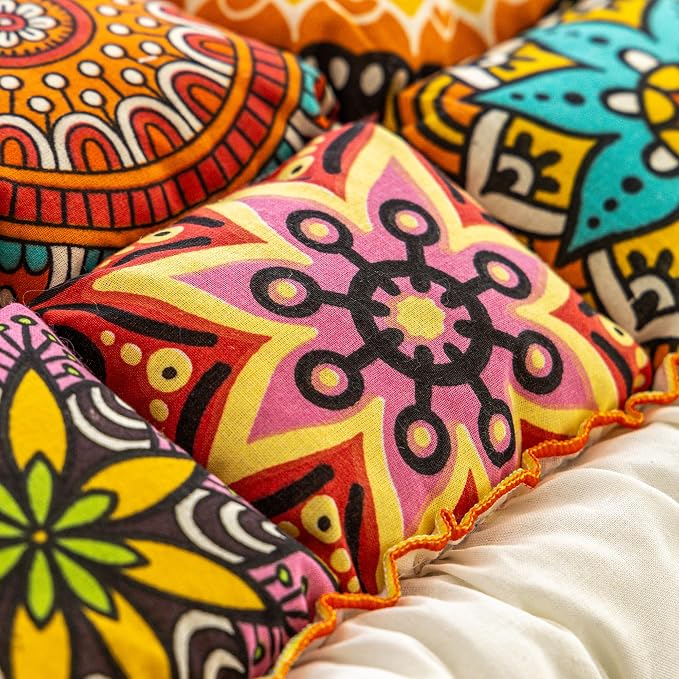 Couch Cover for Dogs, Non Slip Pet Couch Covers for Sofa Washable, Boho Couch Covers for 3 Cushion Couch Sofa Pet Friendly (Orange, 27.6x59.06 inch) - Image 2