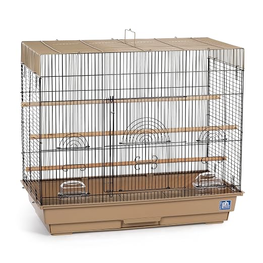 Prevue Pet Products Flight Cage, Brown/Black SP1804-5 by PrevuePetProducts