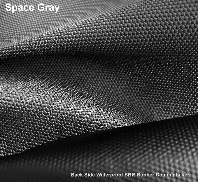 Dogbed4less Memory Foam Platform Dog Bed, Crate Mattress for Orthopedic Joint Relief with Waterproof Removable Cover Medium Large 34X27X3 Space Gray - Image 4